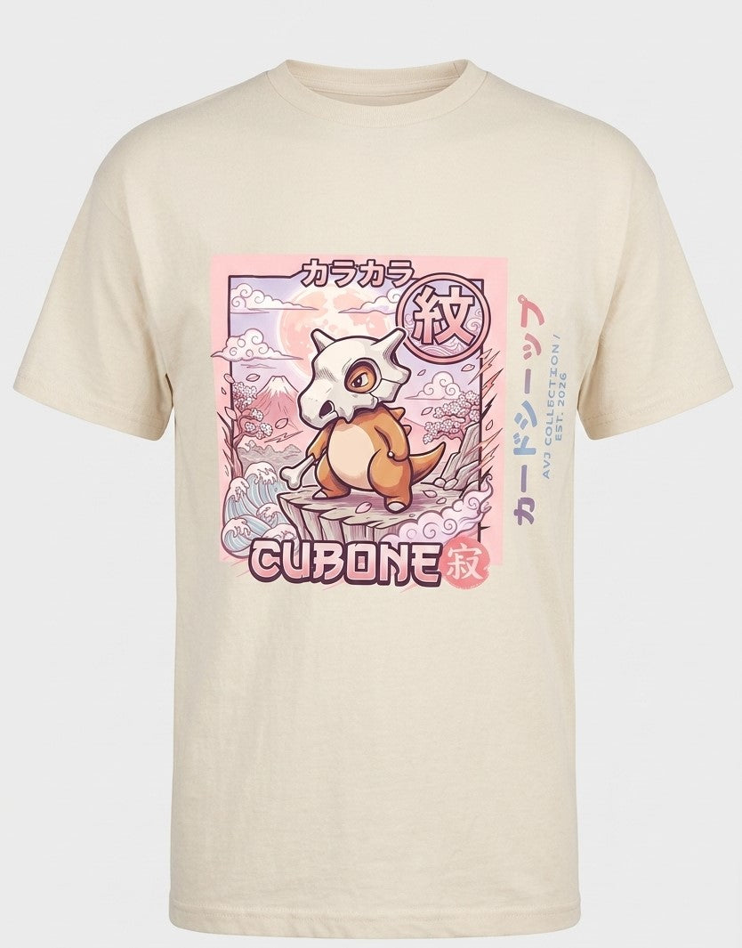 Female Cubone Great Wave Tee AVJ Collection