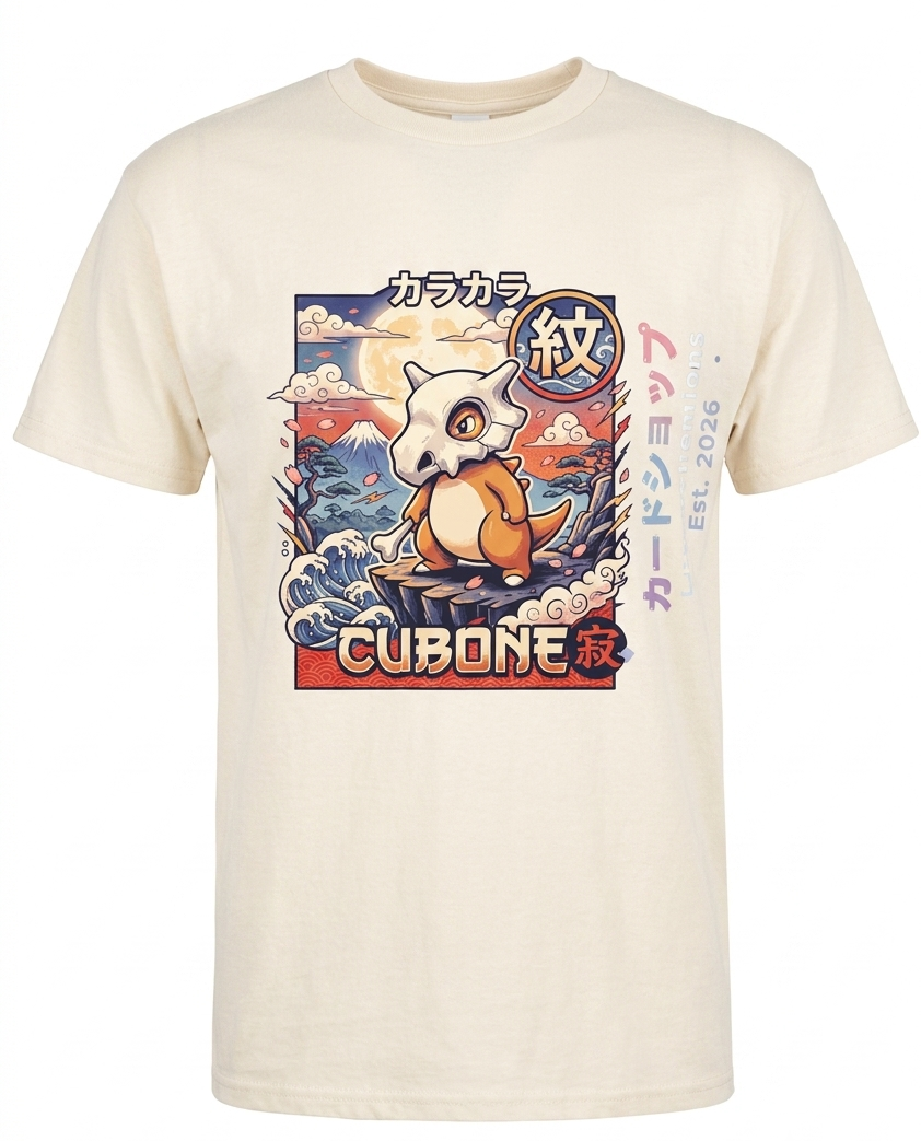 Cubone Great Wave Graphic Tee