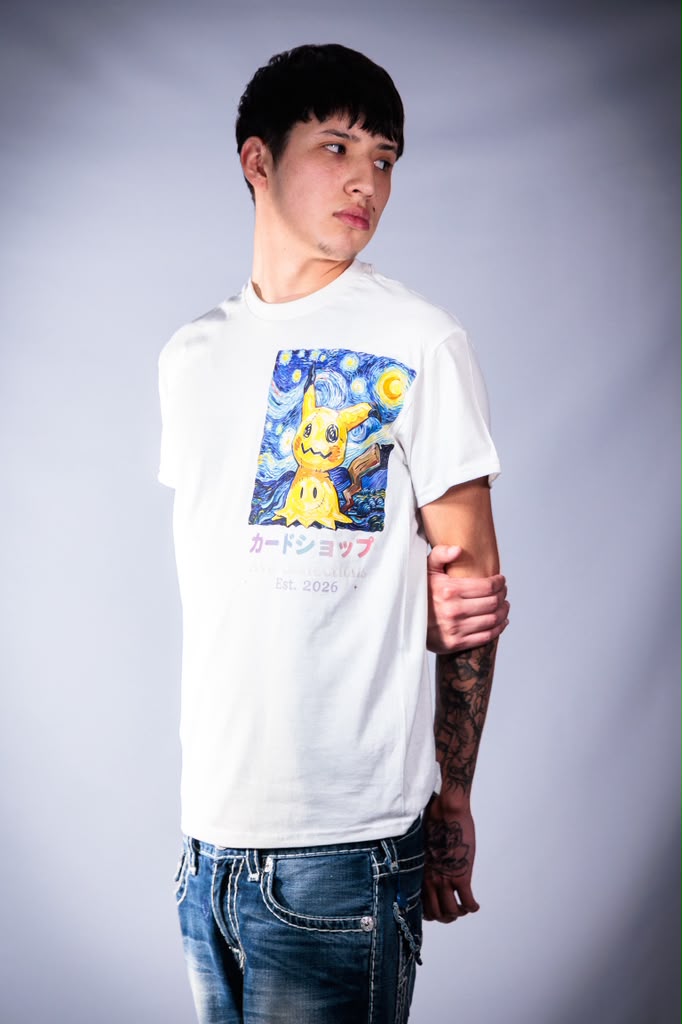 Van Gogh Mimikyu "Starry Disguise" Tee