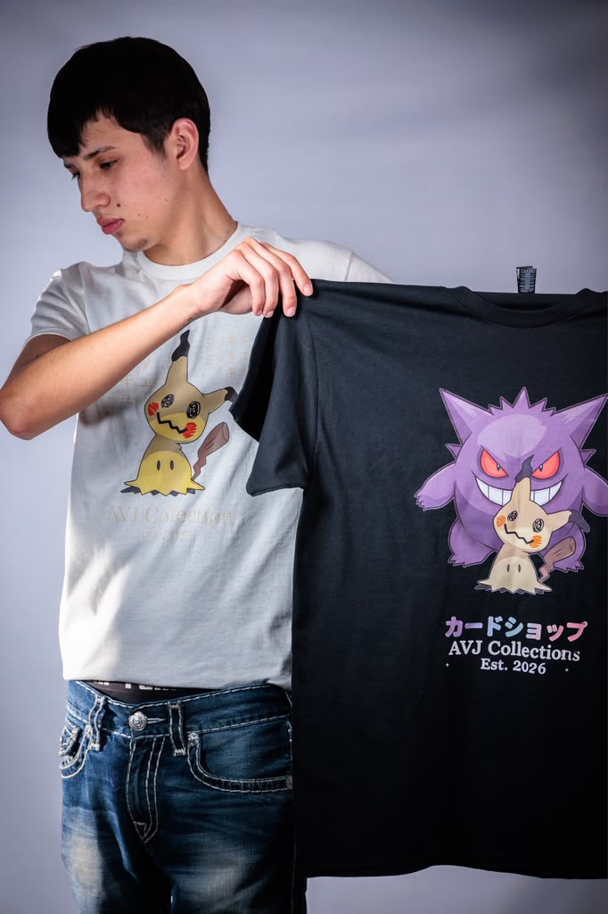 Gengar & Mimikyu Dual Fate Tee