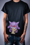 Controlled by the Shadow: Graphic Tee Gengar & Mimikyu
