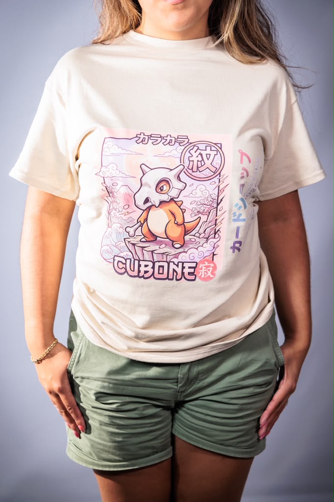 Female Cubone Great Wave Tee AVJ Collection