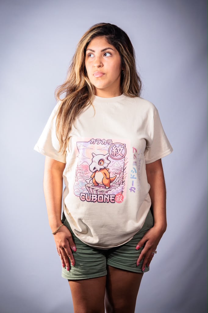 Female Cubone Great Wave Tee AVJ Collection