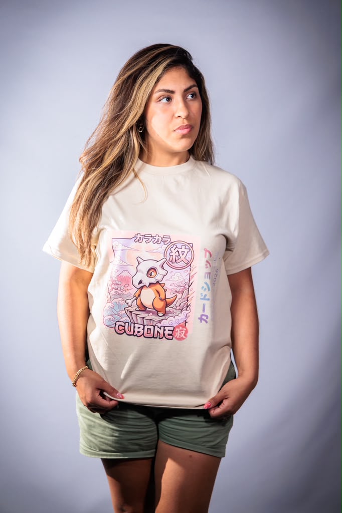 Female Cubone Great Wave Tee AVJ Collection